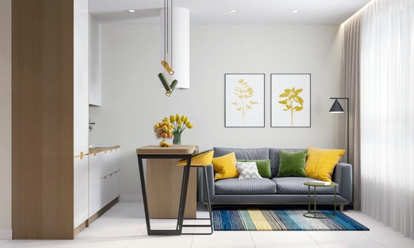 
  Продается 1-комн. квартира 39.85 м², в ЖК Стрижи Сити, блок-секции 6,7. Фото 4.