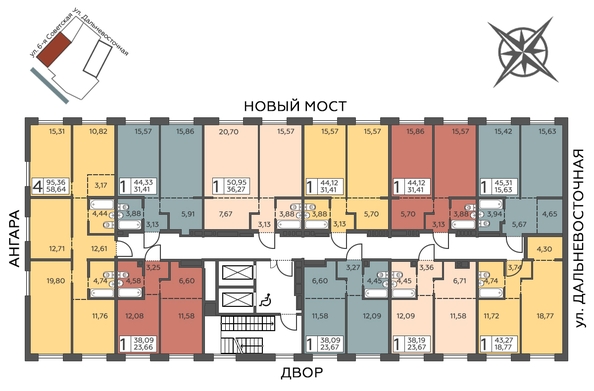 
  Продается 1-комн. квартира 38.09 м², в ЖК Салют. Фото 3.