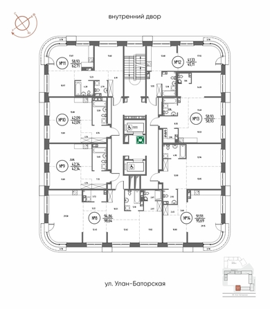 
  Продается 1-комн. квартира 42.09 м², в ЖК СОЮЗ ПРИОРИТИ МАХ, д. 3. Фото 1.