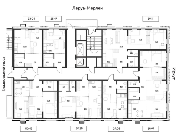 
  Продается 3-комн. квартира 69.97 м², в ЖК Затон, блок-секция 3. Фото 14.