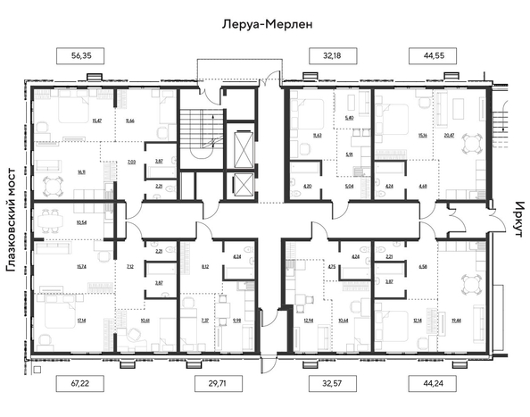 
  Продается 3-комн. квартира 67.22 м², в ЖК Затон, блок-секция 3. Фото 14.