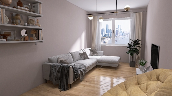 
  Продается 2-комн. квартира 70.9 м², в ЖК Юго-Западный, дом 17. Фото 4.