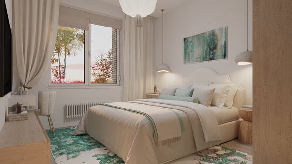 
  Продается 4-комн. квартира 85.4 м², в ЖК Квартал Стрижи, 3 очередь, дом 1. Фото 6.