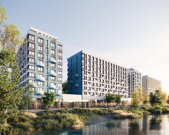 
  Продается 2-комн. квартира 43.92 м², в ЖК Клубный дом РиверАнг. Фото 3.