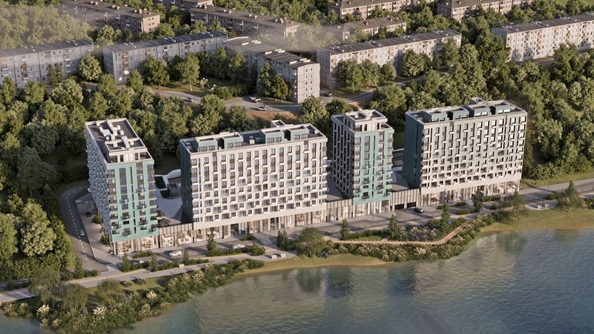 
  Продается 2-комн. квартира 43.92 м², в ЖК Клубный дом РиверАнг. Фото 4.