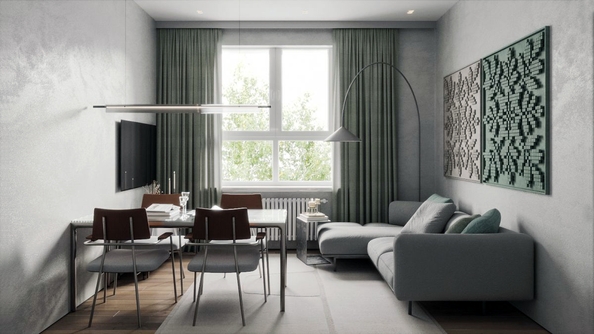 
  Продается 2-комн. квартира 43.99 м², в ЖК Стрижи Сити, блок-секции 6,7. Фото 4.