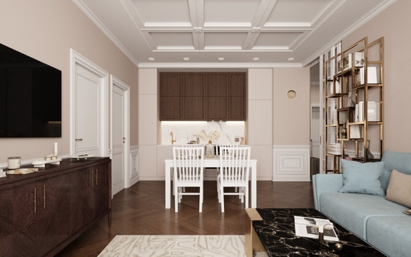 
  Продается 3-комн. квартира 68.6 м², в ЖК Квартал Стрижи, 3 очередь, дом 1. Фото 4.