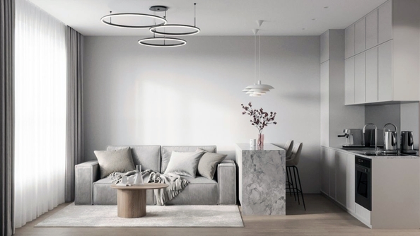 
  Продается 1-комн. квартира 26.04 м², в ЖК Стрижи Сити, блок-секции 6,7. Фото 2.