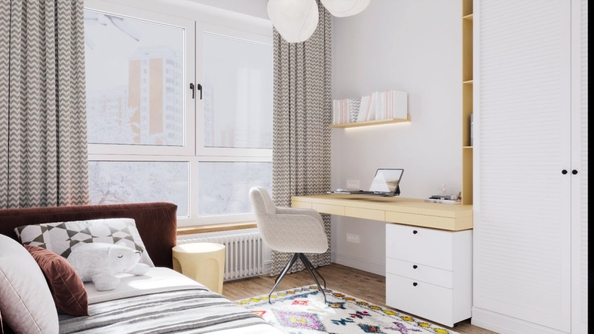 
  Продается 3-комн. квартира 61 м², в ЖК Стрижи Сити, блок-секции 6,7. Фото 11.