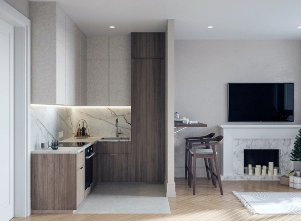 
  Продается 2-комн. квартира 44.37 м², в ЖК Стрижи Сити, блок-секции 6,7. Фото 8.