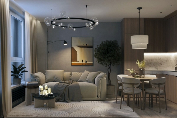 
  Продается 2-комн. квартира 45.4 м², в ЖК Стрижи Сити, блок-секции 6,7. Фото 5.