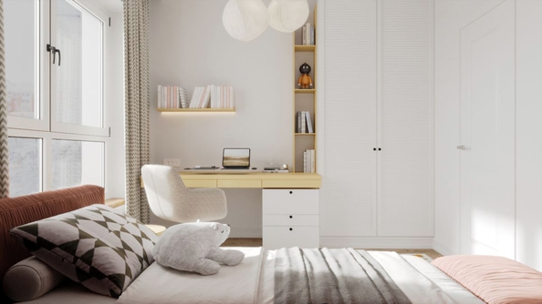 
  Продается 3-комн. квартира 63.04 м², в ЖК Стрижи Сити, блок-секции 6,7. Фото 10.