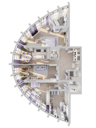 
  Продается 4-комн. квартира 175.67 м², в ЖК Звезды, дом 1. Фото 2.