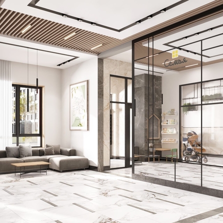 
  Продается 2-комн. квартира 58.07 м², в ЖК Семья, 3 очередь, б/с 5. Фото 4.