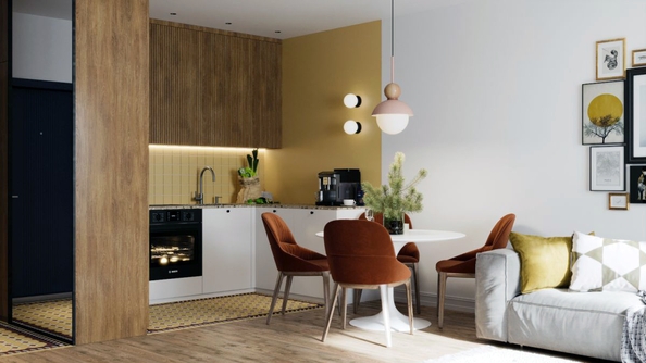 
  Продается 3-комн. квартира 60.76 м², в ЖК Стрижи Сити, блок-секции 6,7. Фото 5.