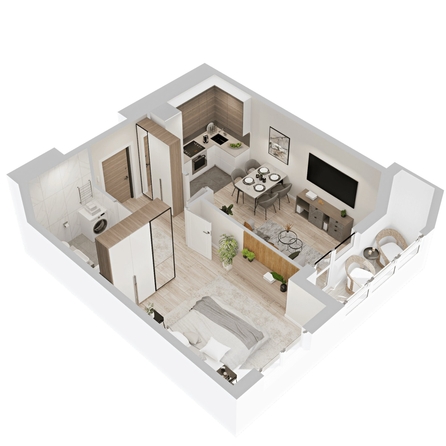 
  Продается 1-комн. квартира 40.75 м², в  ЖиВой комплекс на Кузьмихе. Фото 1.
