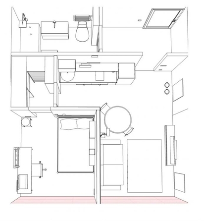 
  Продается 1-комн. квартира 39.2 м², в ЖК Кумир. Фото 6.