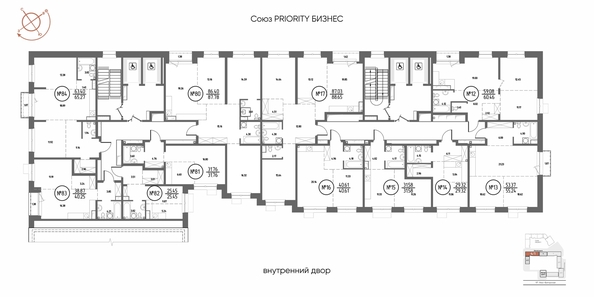 
  Продается 3-комн. квартира 87.78 м², в ЖК СОЮЗ ПРИОРИТИ МАХ, д. 4. Фото 8.