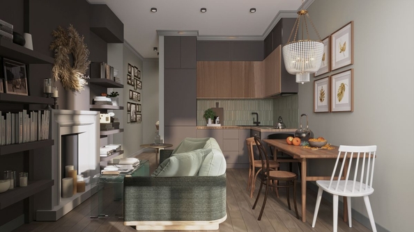
  Продается 2-комн. квартира 58.9 м², в ЖК Квартал Стрижи, 2 очередь. Фото 3.