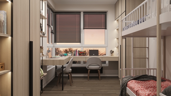 
  Продается 4-комн. квартира 83.9 м², в ЖК Стрижи Сити, блок-секции 8,9. Фото 9.