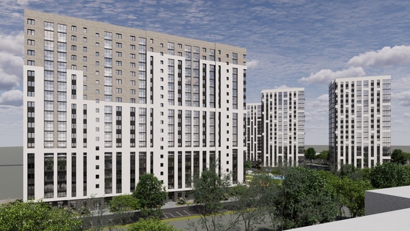 
  Продается 3-комн. квартира 78.49 м², в ЖК ЛЕРМОНТОВ ПАРК, дом 1. Фото 1.