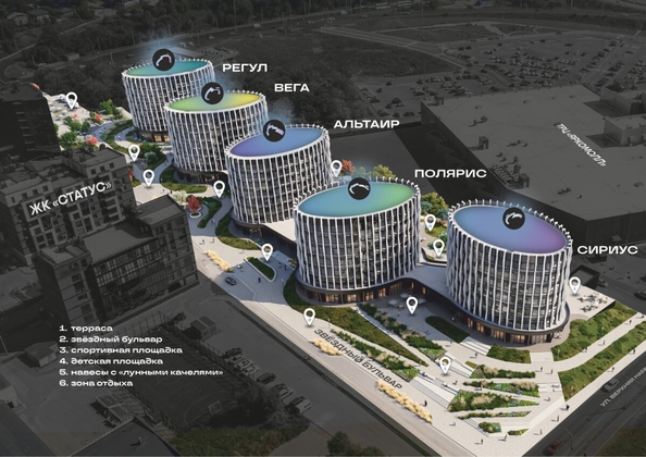 
  Продается 2-комн. квартира 80.07 м², в ЖК Звезды, дом 1. Фото 3.