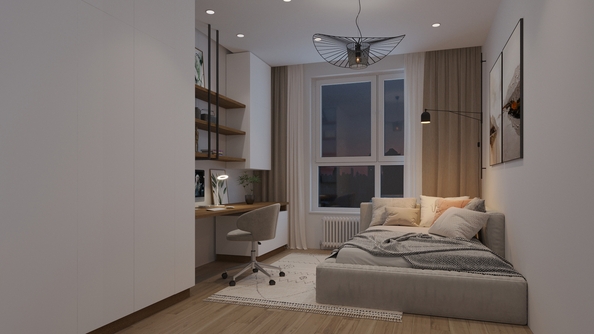 
  Продается 4-комн. квартира 87.5 м², в ЖК Стрижи Сити, блок-секции 8,9. Фото 6.