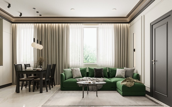 
  Продается 4-комн. квартира 80.4 м², в ЖК Квартал Стрижи, 3 очередь, дом 1. Фото 7.