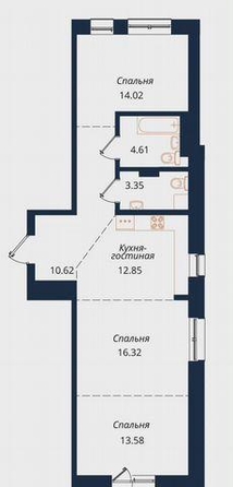 
  Продается 3-комн. квартира 82 м². Фото 2.