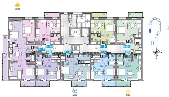 
  Продается 1-комн. квартира 39.98 м², в ЖК Первый Ленинский квартал, Дом 6. Фото 20.