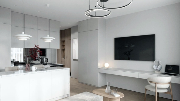 
  Продается 1-комн. квартира 26.1 м², в ЖК Стрижи Сити, блок-секции 6,7. Фото 3.