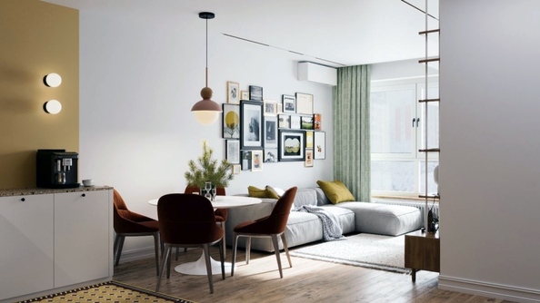 
  Продается 3-комн. квартира 62.8 м², в ЖК Стрижи Сити, блок-секции 6,7. Фото 7.