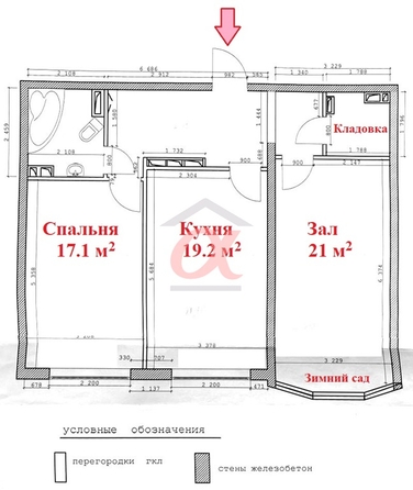 
   Продам 2-комнатную, 78.4 м², Марковцева ул, 10

. Фото 27.