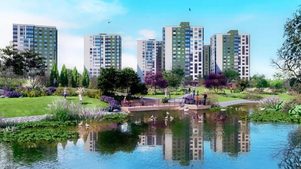 
  Продается студия, 25.9 м², ЖК Парковый, дом 3 этап 2
. Фото 4.