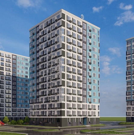 
   Продам 1-комнатную, 35.48 м², 7 высот, дом 9

. Фото 2.