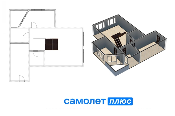 
   Продам 4-комнатную, 110 м², Щегловский - Свободы (Надежда-БИС) тер, 10А

. Фото 7.