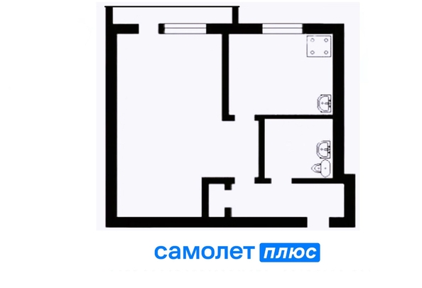 
   Продам 1-комнатную, 30.5 м², Дзержинского - Демьяна Бедного тер, 7

. Фото 8.