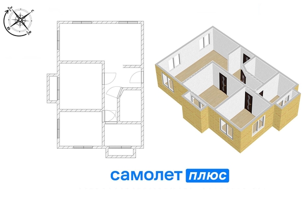 
   Продам 4-комнатную, 89.4 м², Инициативная (Автолюбитель-2) тер, 48А

. Фото 6.