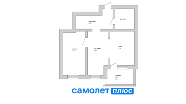 
   Продам 2-комнатную, 62.9 м², Молодежный (Заозерный) тер, 5/1

. Фото 8.