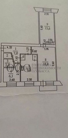 
   Продам 3-комнатную, 60 м², Юрия Смирнова ул, 6

. Фото 16.