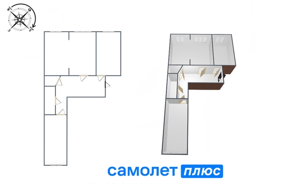 
   Продам 3-комнатную, 92.8 м², Осенний б-р, 8

. Фото 2.