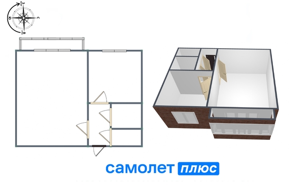 
   Продам 1-комнатную, 30.2 м², Стахановская ул, 21А

. Фото 13.