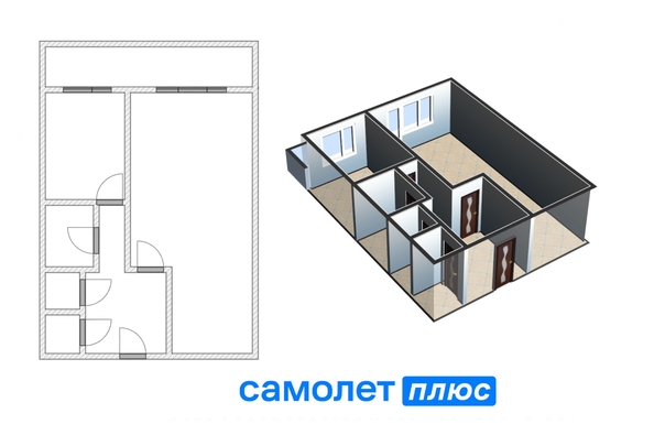 
   Продам 1-комнатную, 43.8 м², Линия 1-я ул, 2А

. Фото 20.