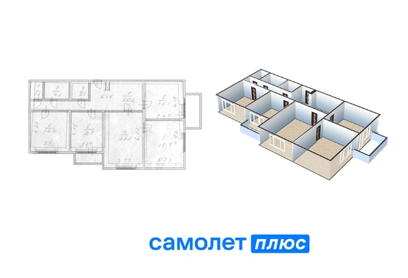 
   Продам 4-комнатную, 126.1 м², Свободы ул, 6

. Фото 2.