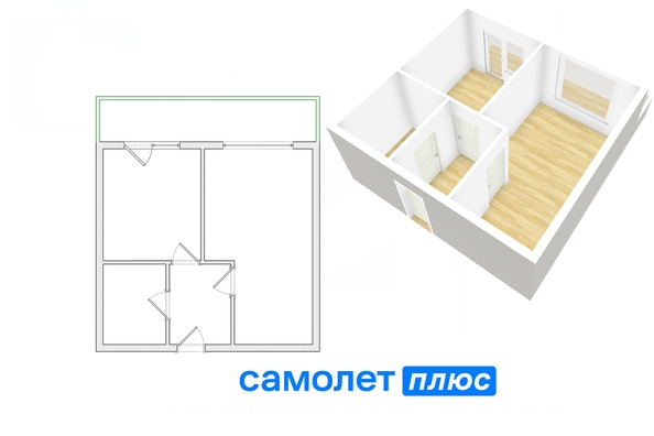 
   Продам 1-комнатную, 32.6 м², Химиков пр-кт, корпус 2

. Фото 24.