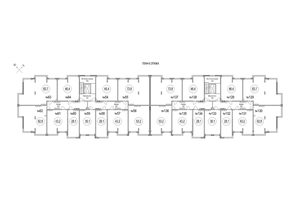 
   Продам 1-комнатную, 53.2 м², Солнечный бульвар, дом 24 корп 3

. Фото 1.