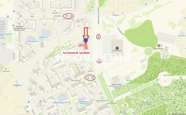 
  Продается универсальное помещение, 424 м², Строителей пр-кт, д. 75
. Фото 2.