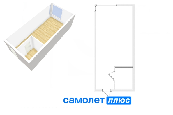 
   Продам студию, 28.1 м², Солнечный б-р, 22

. Фото 2.