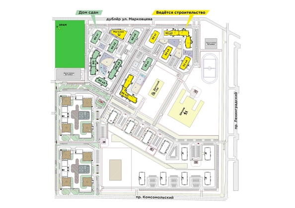 
   Продам 1-комнатную, 39.5 м², Верхний бульвар-2, дом 53 корп 1

. Фото 2.