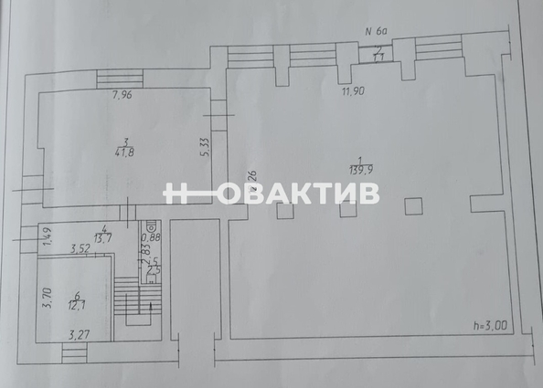 
   Продам помещение свободного назначения, 200 м², Ленина ул, 42

. Фото 9.